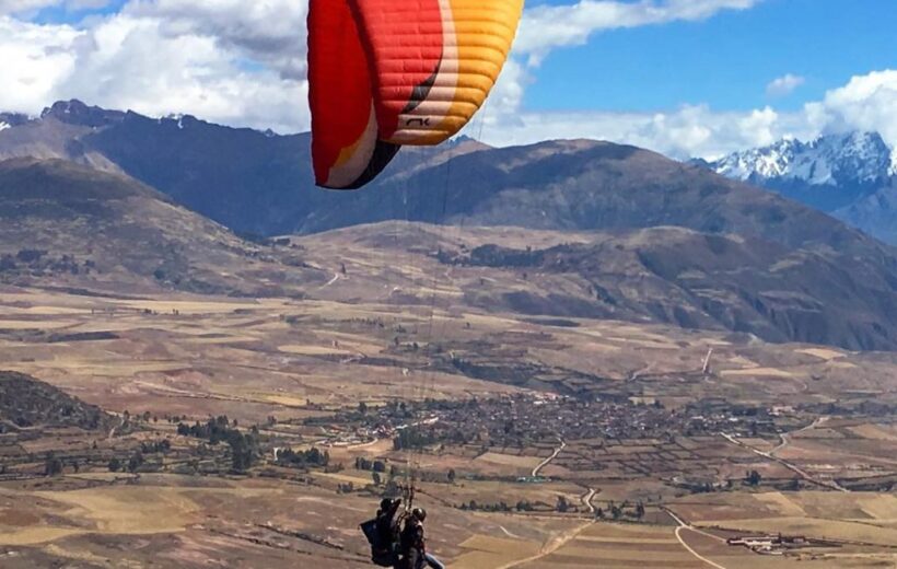 Parapente en Cusco Chinchero Cerro Sacro